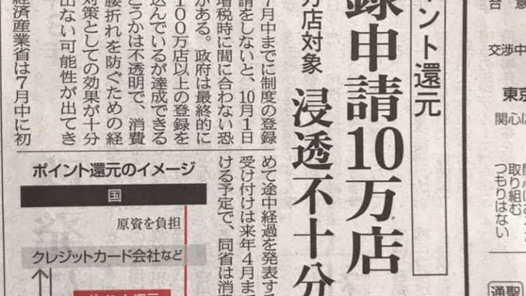 キャッシュレス消費者還元事業の登録申請がお済みでない中小事業者の方へ