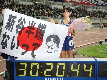 新谷半端ないって！トップランナーの走りに刺激を受ける山陽女子ロードレース