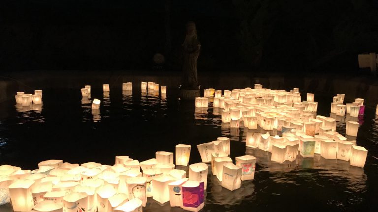 蔓延防止等重点措置下での夏祭り