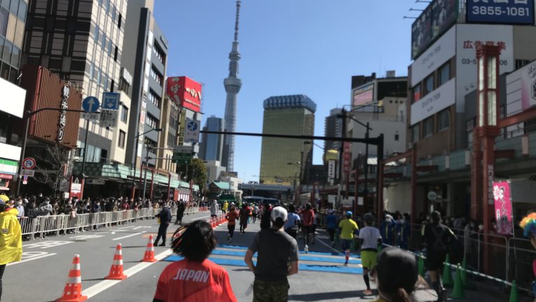 東京マラソン2021報告〜号砲以降編