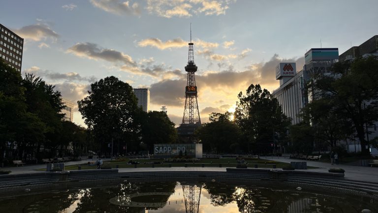 札幌市内朝ラン15㌔