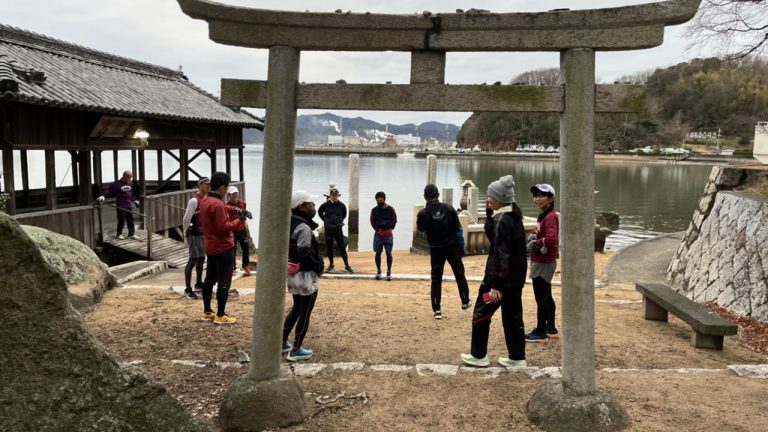 中止になった西大寺駅伝のコースで、勝手にハーフマラソン