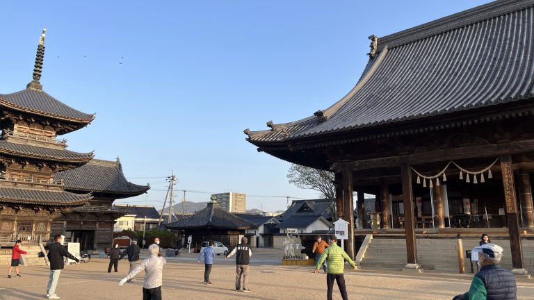 定休日、久々にルーチン通りのラジオ体操からの朝ラン