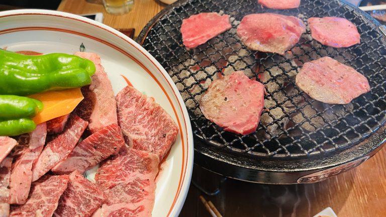 ランニング仲間と暑気払いで焼肉