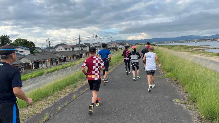 ちょーっと涼しくなって来た、ロードでの練習会