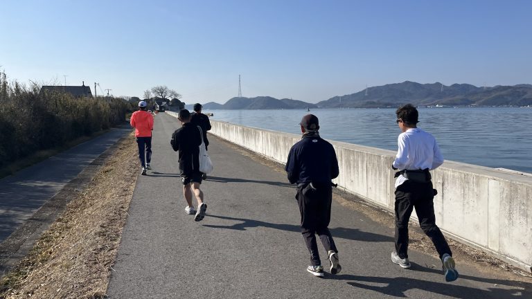 モミジヤAC練習会、新１０キロコース