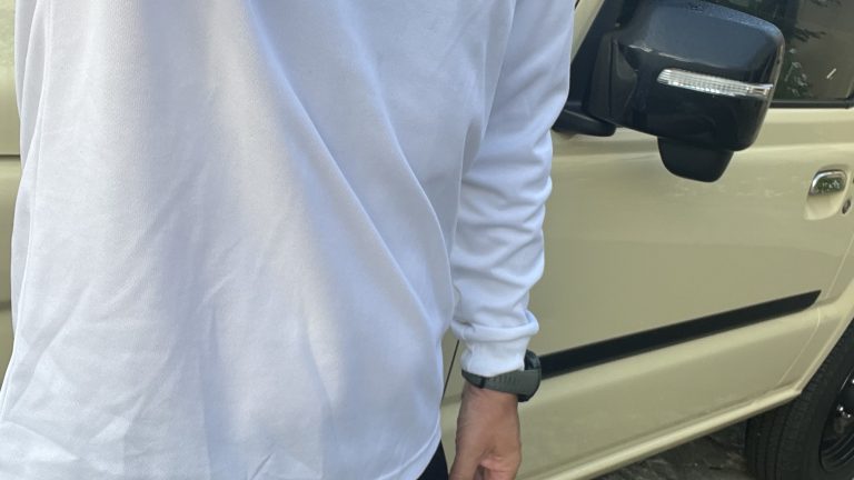 一気に寒くなった朝ラン